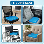Cushion Seat Flex Pillow Gel Orthopedic Seat Cushion Pad (Egg Sitter)