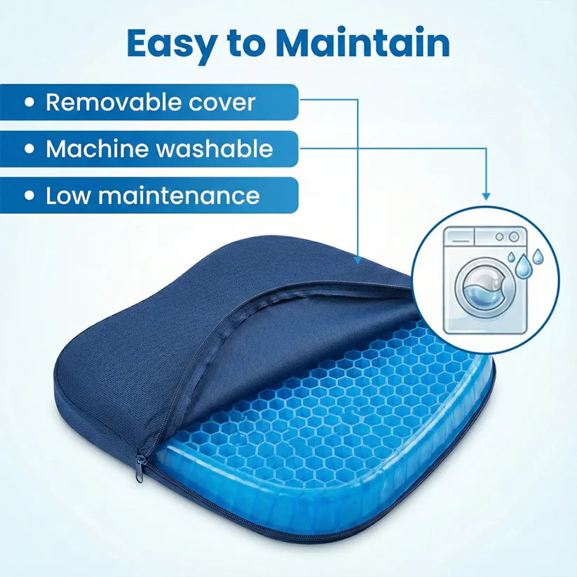 Cushion Seat Flex Pillow Gel Orthopedic Seat Cushion Pad (Egg Sitter)