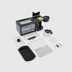 2788 3 In 1 Breakfast Maker Portable Toaster Oven Grill Pan  Coffee Maker Full Breakfast Ready At One Go